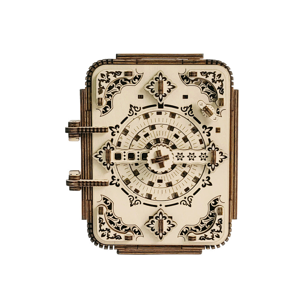 Stereo Jigsaw Wood Jewelry Box