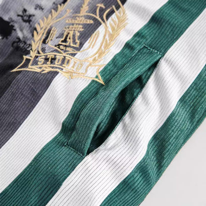 Retro Patchwork Embroidery Rework Jacket