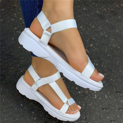 Fish mouth sandals