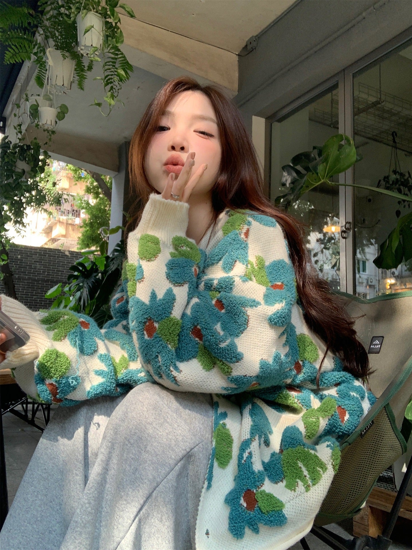 Design All-match Sweater Cardigan