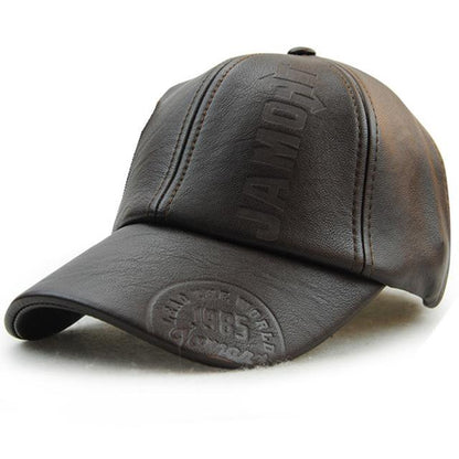 Men Leather Hat