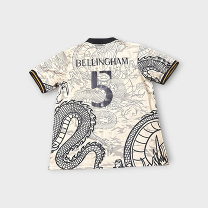 Real Madrid Jude Bellingham #5 Special Edition Men’s Soccer Jersey Emirates Fly Better Size XL