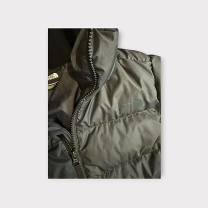 The North Face Women’s 600 Fill Down Quilted Long Parka Puffer Jacket Black Large
