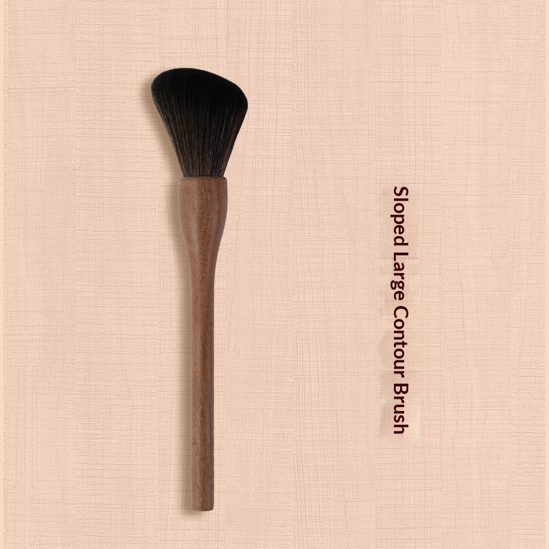 Vintage Soft Black Walnut Makeup Brush