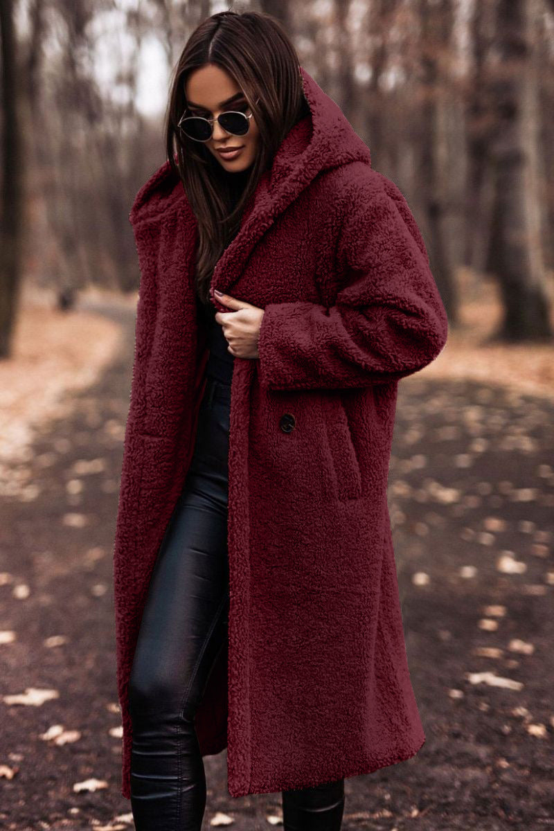 Faux Fleece Coat