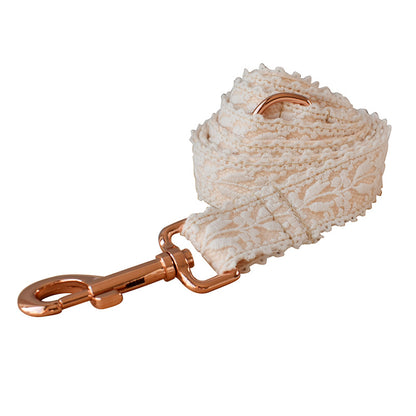 Leaf Lace Pet Metal Collar