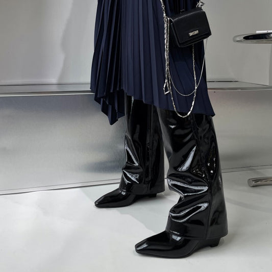 Black Boots With High Heels