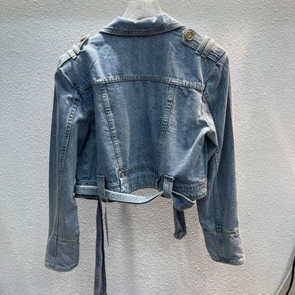 Denim Button Jacket