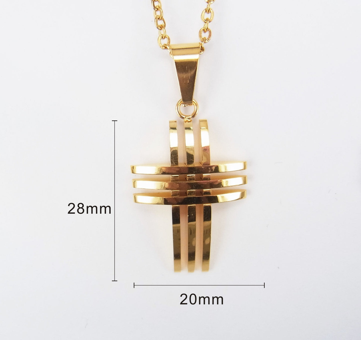 Hollow Cross Punk Personality Trendy Jewelry