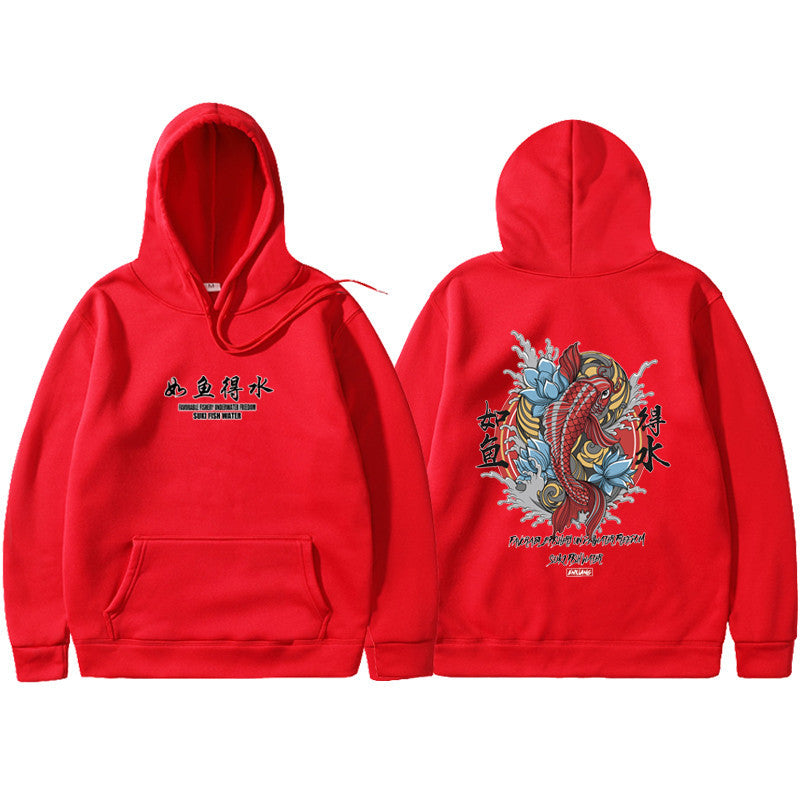 Mens Ukiyoe  Hip-Hop Hoodie