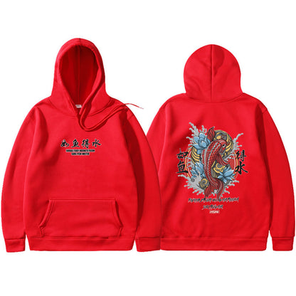 Mens Ukiyoe  Hip-Hop Hoodie
