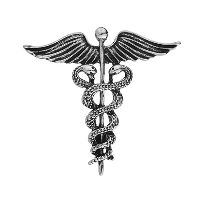 Vintage angel wings brooch