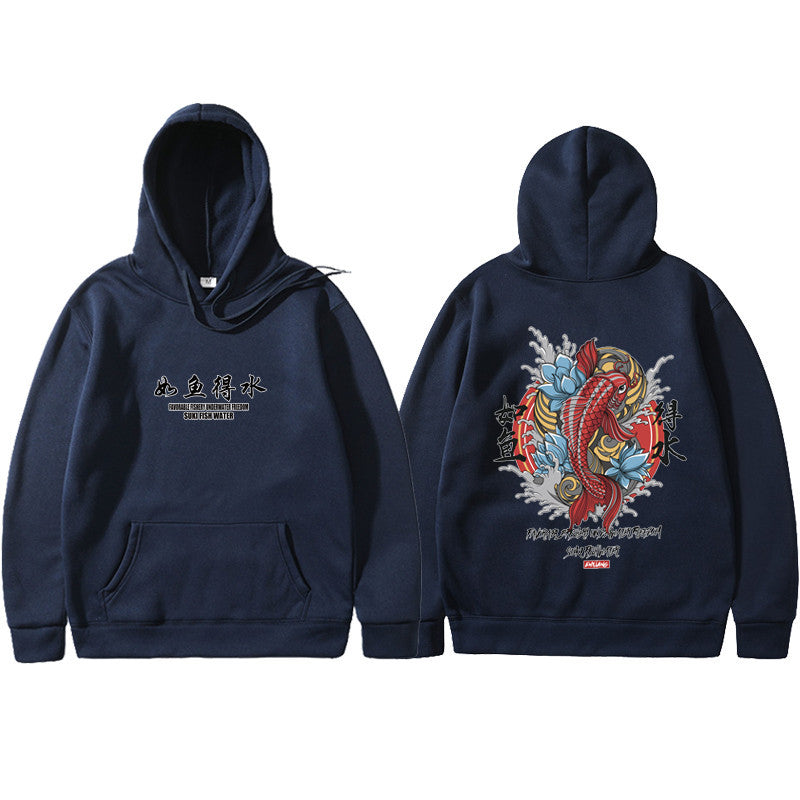 Mens Ukiyoe  Hip-Hop Hoodie