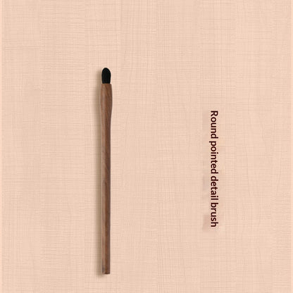 Vintage Soft Black Walnut Makeup Brush
