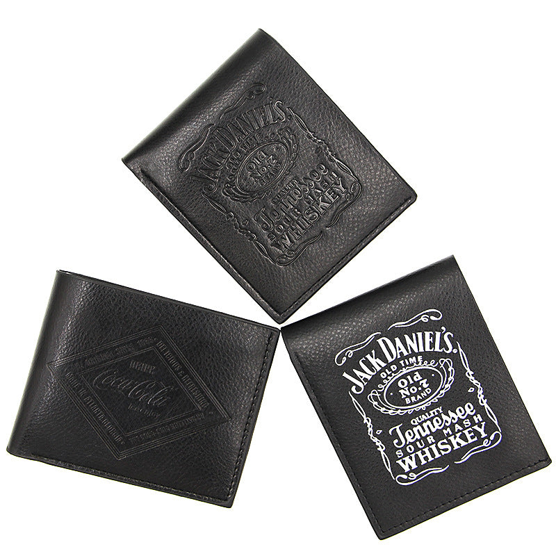 Men's Black Short Wallet