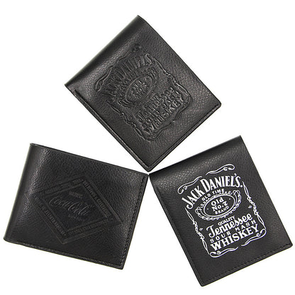 Men's Black Short Wallet