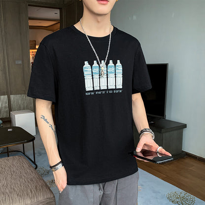 Loose Boys' Trendy Cotton T-shirt