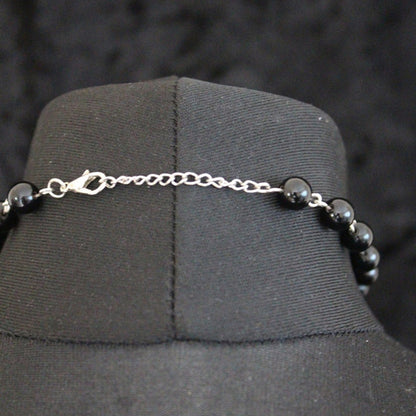 Vintage Literary Skull Alloy Necklace