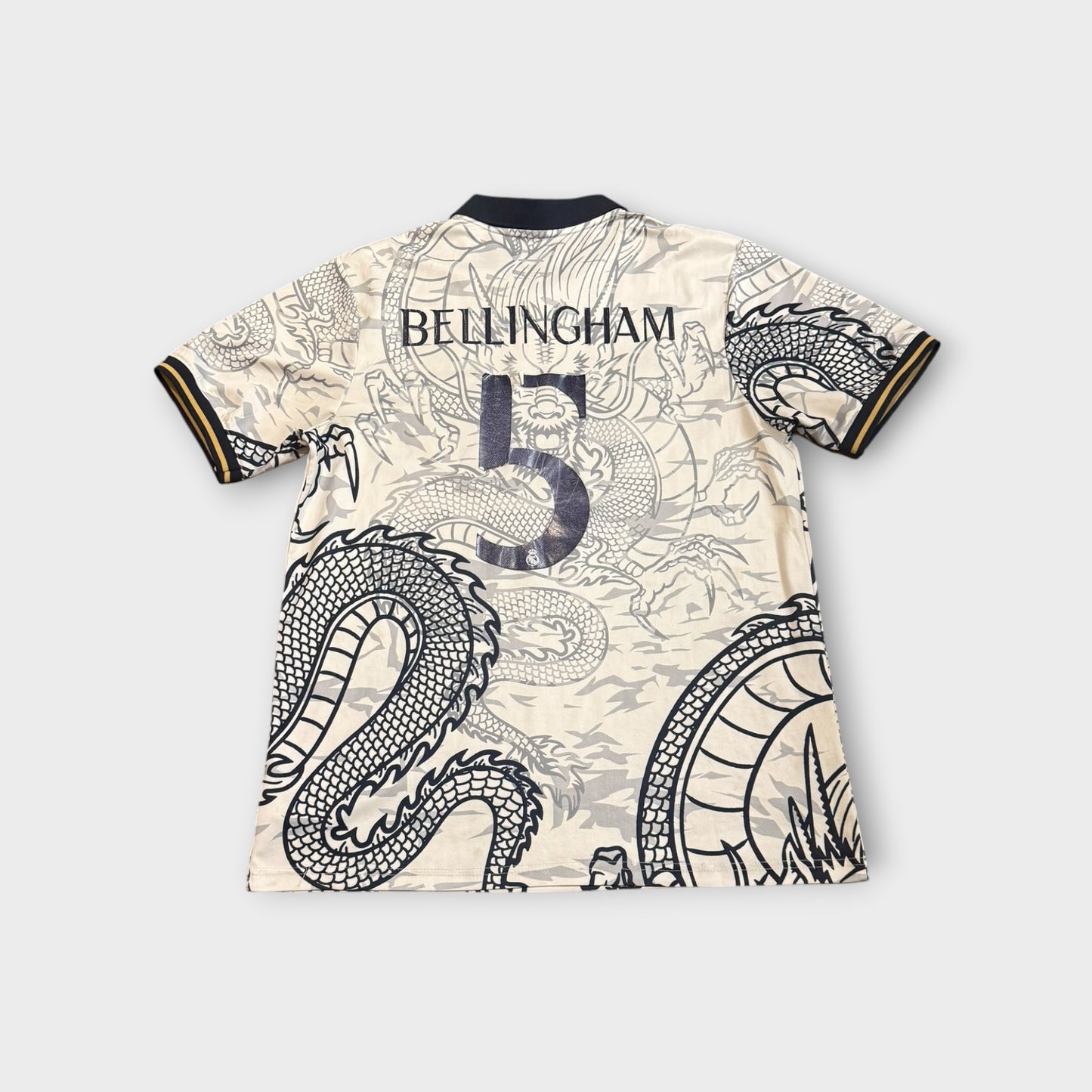 Real Madrid Jude Bellingham #5 Special Edition Men’s Soccer Jersey Emirates Fly Better Size XL