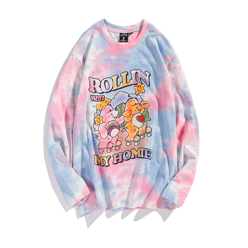 Care Bear Tie-Dye Sweatshirt