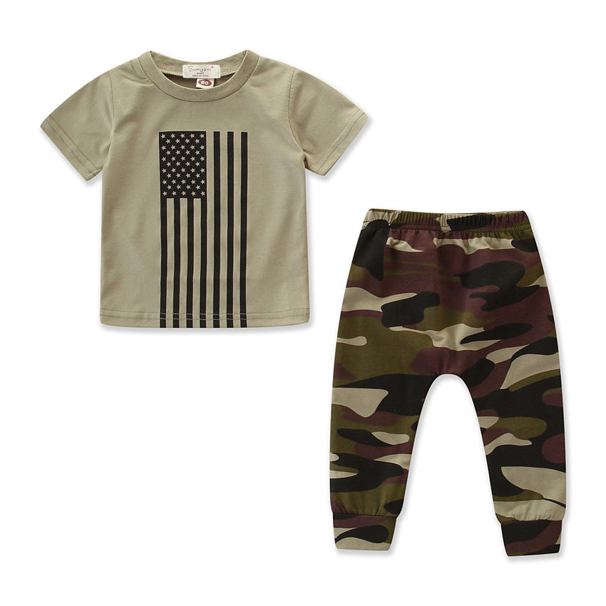 Little Kids' Summer Camouflage Suit