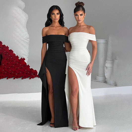 Slit Party Dress