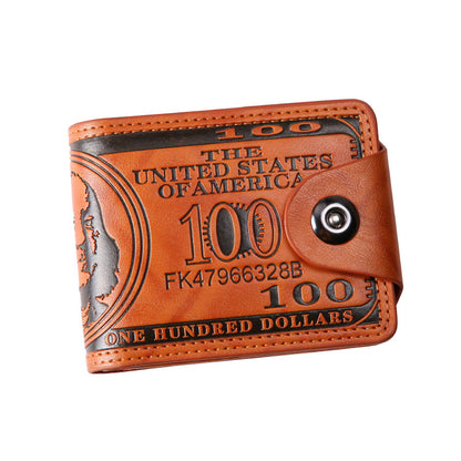 Two-fold Premium Buckle Wallet