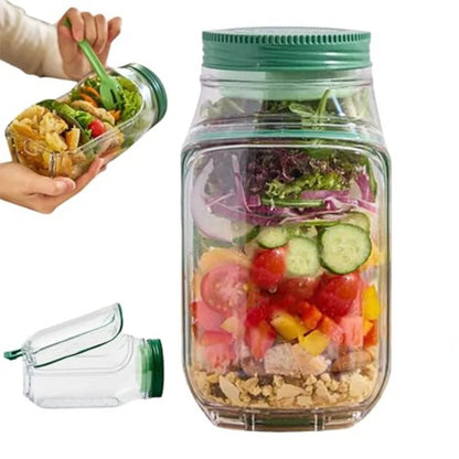 Portable Plastic Salad Pod