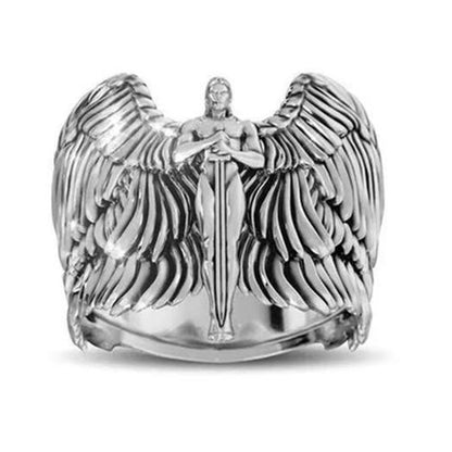 Men's Angel Vintage Ring