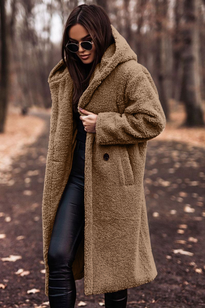 Faux Fleece Coat