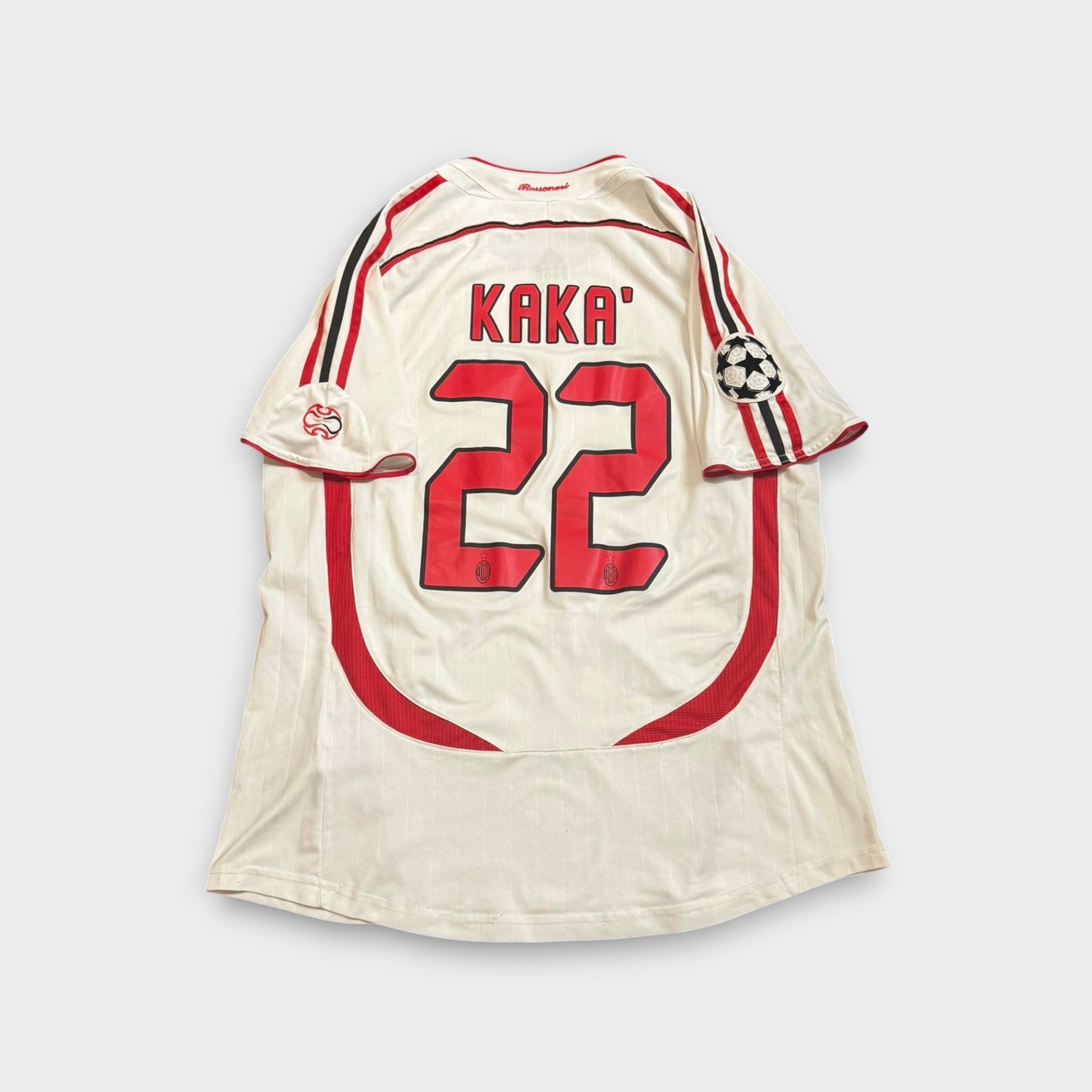 AC Milan Jersey Champions League Season 2006/2007 #22 Kaka Size XL