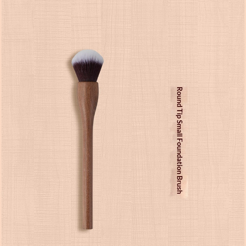 Vintage Soft Black Walnut Makeup Brush