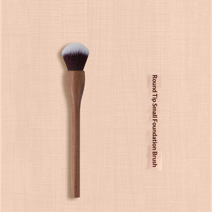 Vintage Soft Black Walnut Makeup Brush