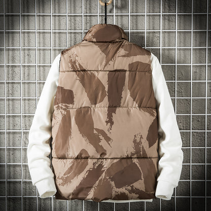 Men's Down Camo Vest