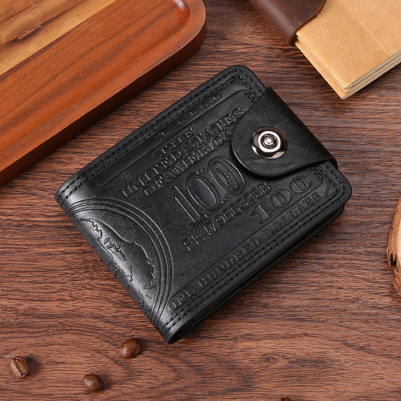 Two-fold Premium Buckle Wallet