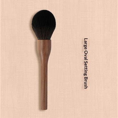 Vintage Soft Black Walnut Makeup Brush