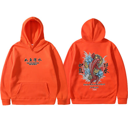 Mens Ukiyoe  Hip-Hop Hoodie