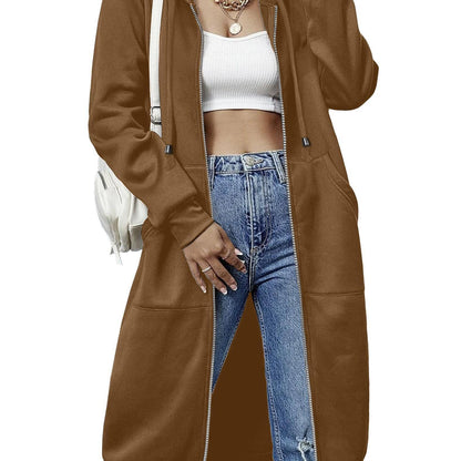 Women'S Casual Long Hoodie Sweatshirt