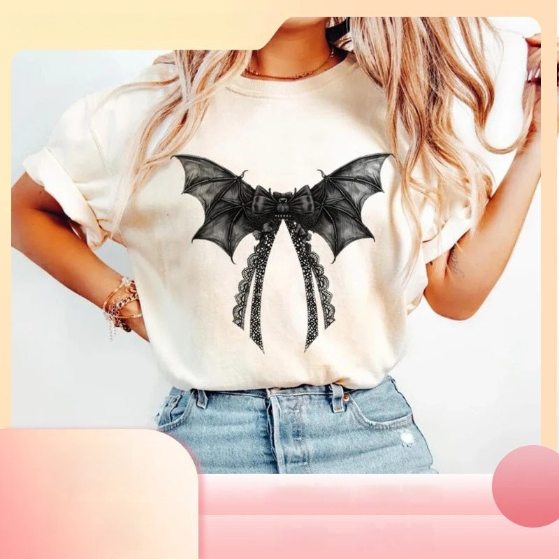 White Halloween Cute T-shirt
