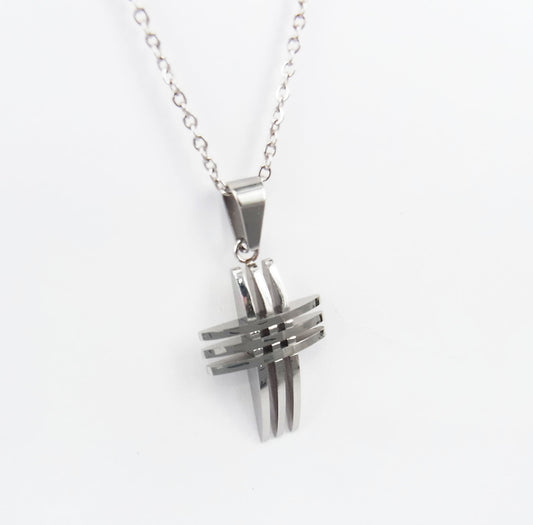 Hollow Cross Punk Personality Trendy Jewelry