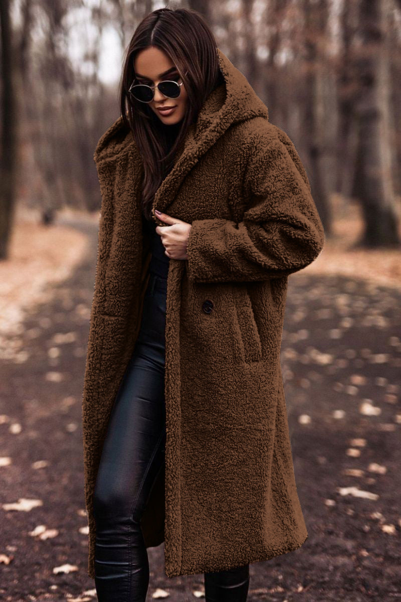 Faux Fleece Coat