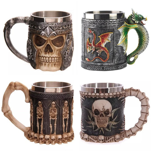 3D Skull Mugs Coffee
