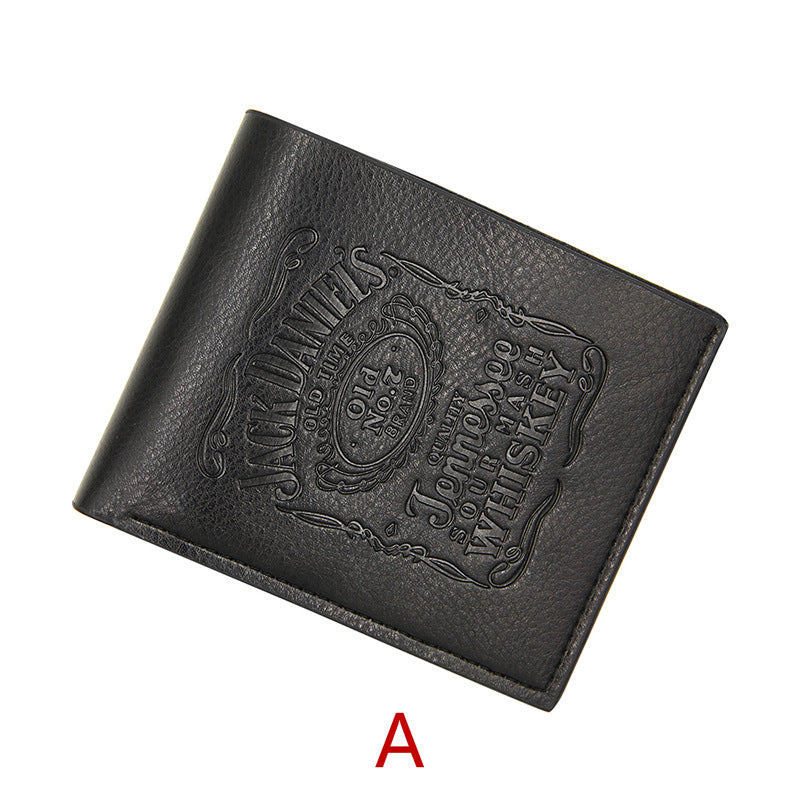 Men's Black Short Wallet