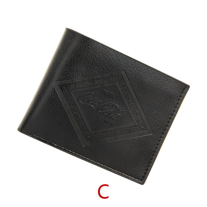Men's Black Short Wallet