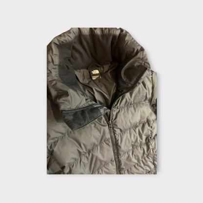 The North Face Women’s 600 Fill Down Quilted Long Parka Puffer Jacket Black Large