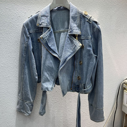 Denim Button Jacket