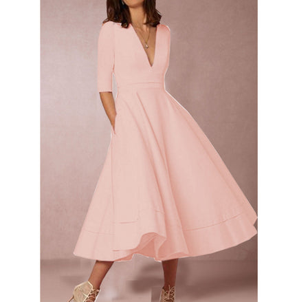 Retro 60s Swing Sleeve Dress