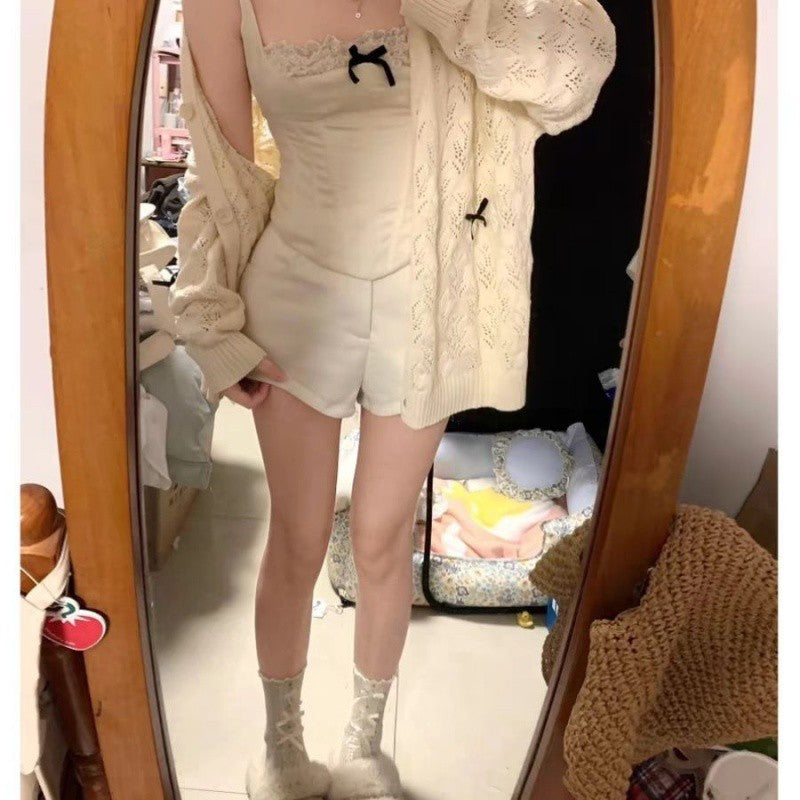 Loose Sweater Tup Cardigan