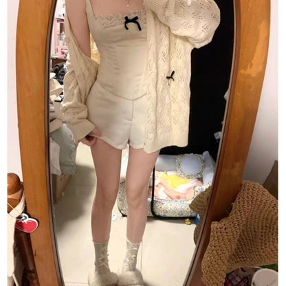 Loose Sweater Tup Cardigan