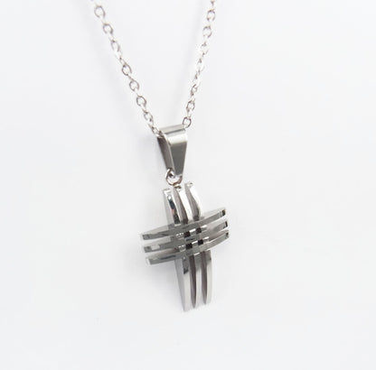 Hollow Cross Punk Personality Trendy Jewelry